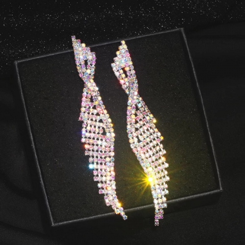 Pendientes -Cristal AB-